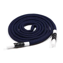 Custom drawstring cord colored round hoodie draw string with rubber tips plastic aglet