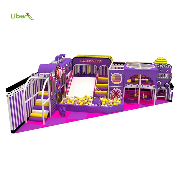 Creative Play Liben Indoor Playground Entertainment with Ball Pool
