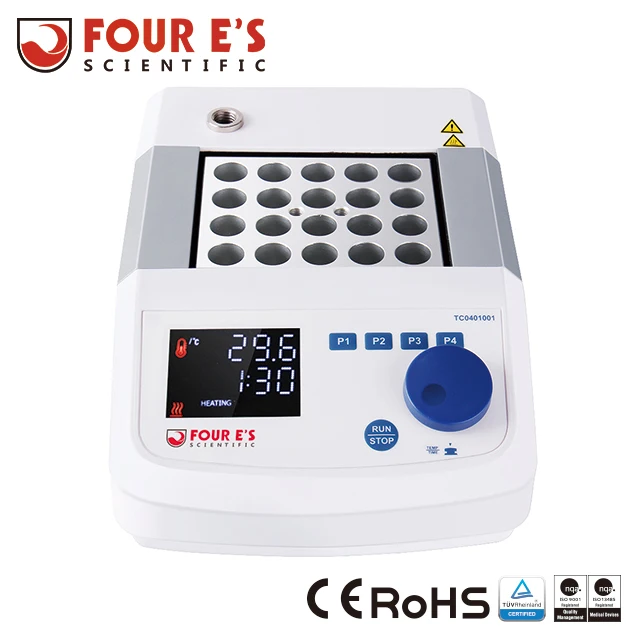 biological dry bath incubator laboratory aluminum dry bath heating block