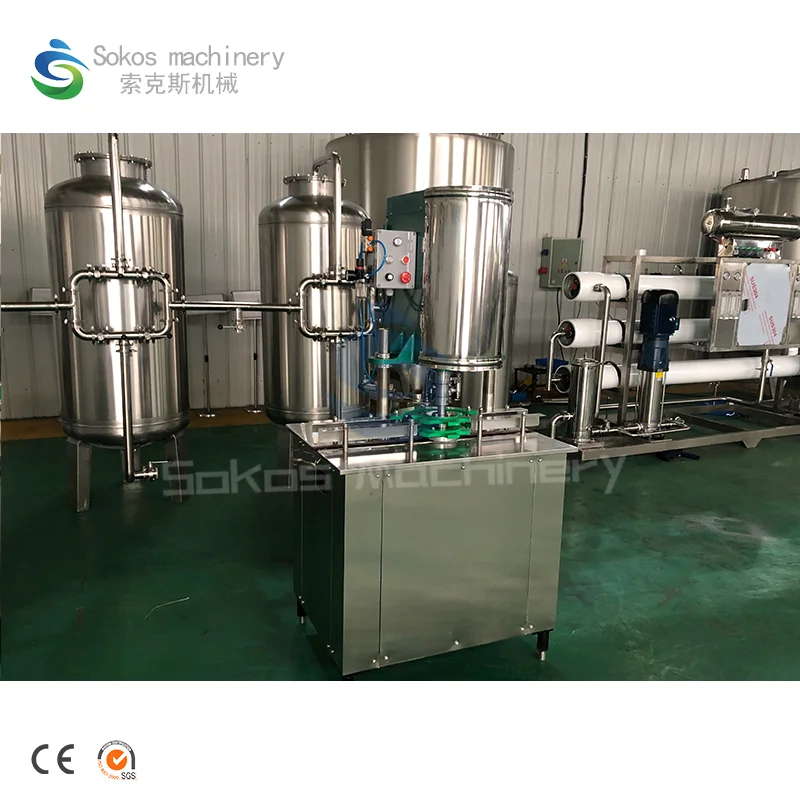 Sokos Automatic Carbonated Beverage Can Filling Production Line Energy Drink Filling Machine
