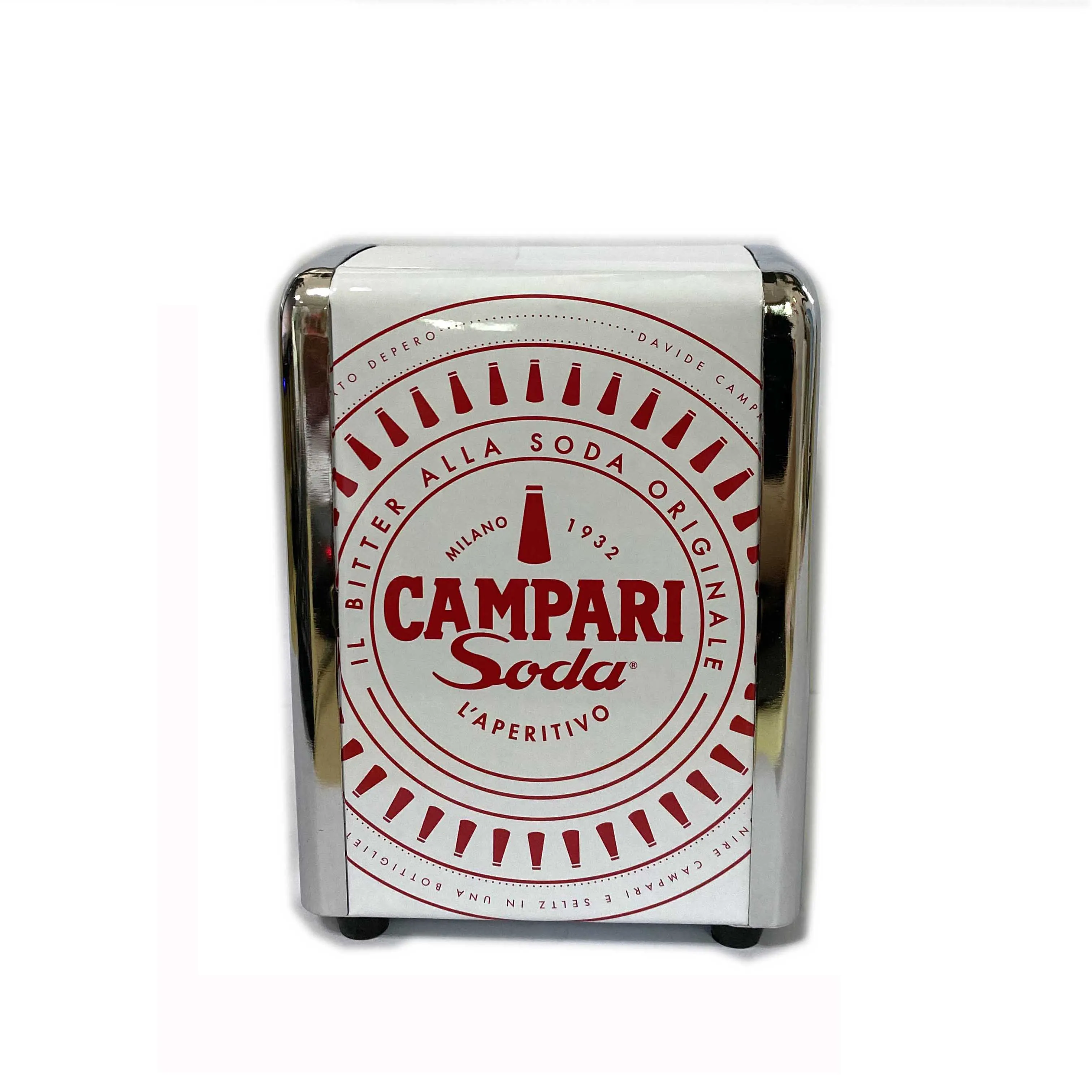 
E-commercial Product Cartoon design Tin bar napkin dispenser,Napkin holder restaurant,Metal tissue dispenser box with design 