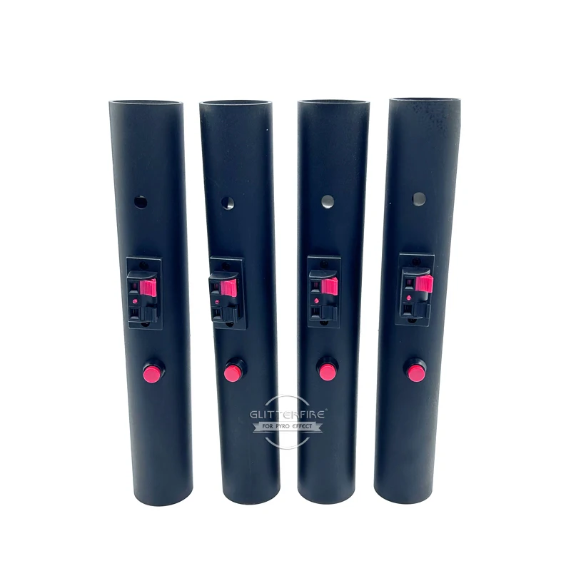 2 Pcs Pack Stage Fountain Hand Gun Manual Control Firework Firing System Cold Pyro Machine Pyrotechnic Ignition System For Party