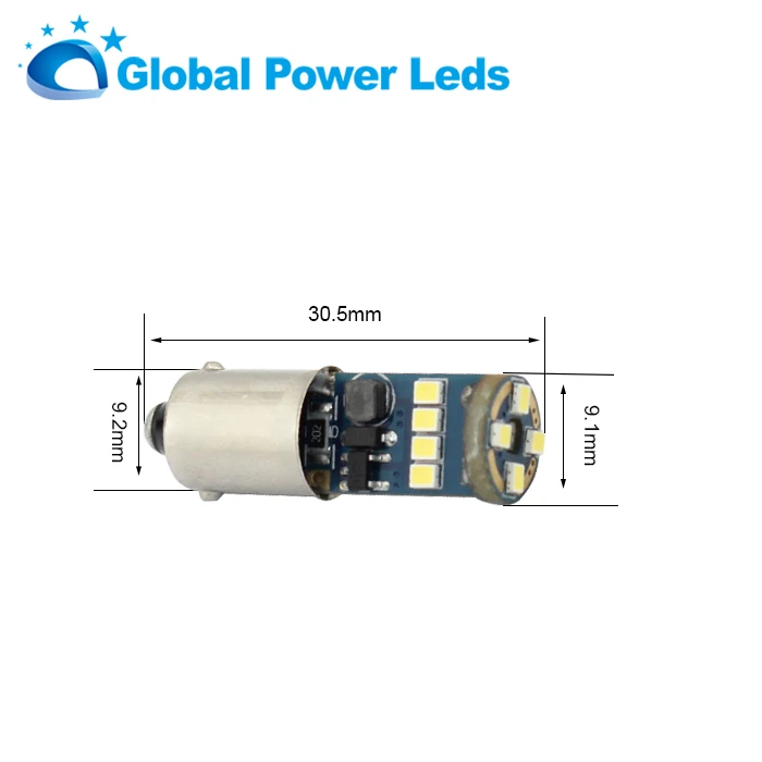 4 side color  t10 ba9s canbus back up led 2016smd 12v small led reversing bulb for car no error on OBD