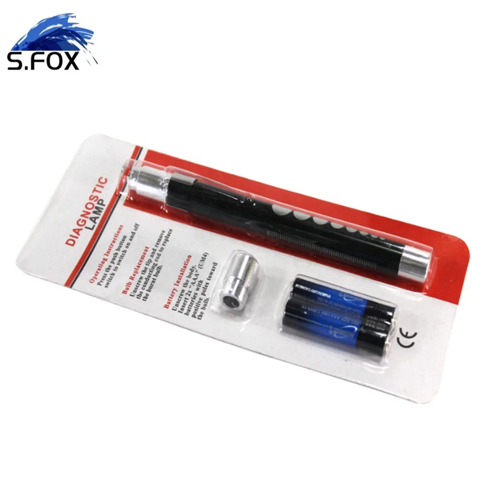 4-pack LED Penlight - Pocket Pen Flashlight