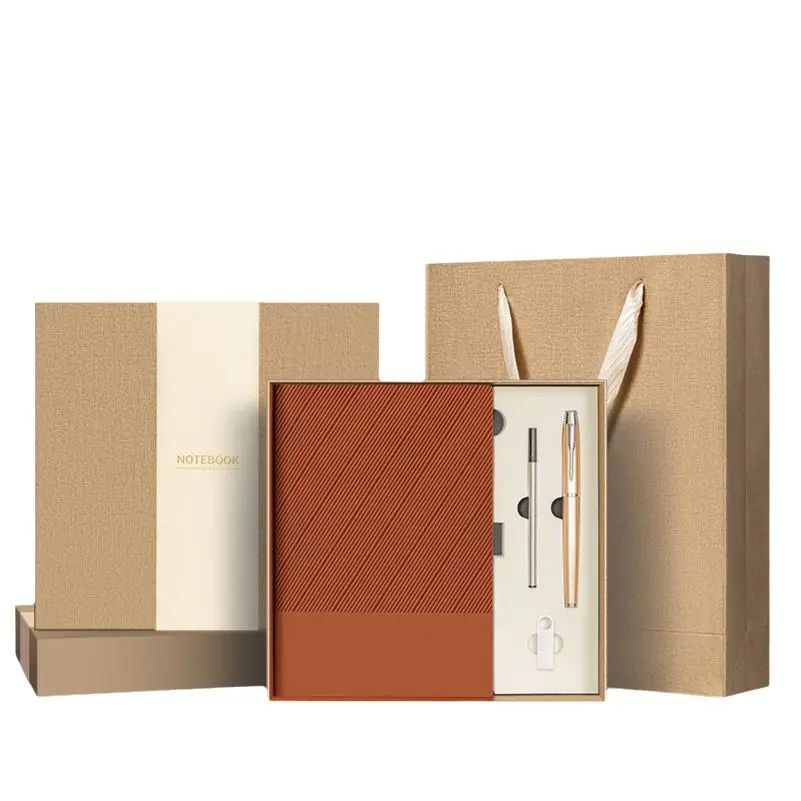 Рекламный подарок для руководителей Set-A5 записные книжки USB-накопитель Дневник сотрудников бизнесменов корпоративный