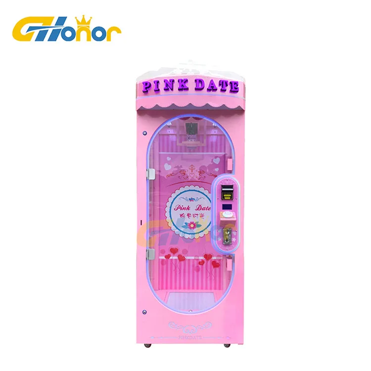 Fresh Design Lucky Clip Machine Series Scissor Machine Game Machine Transparent Clip Doll for Sale