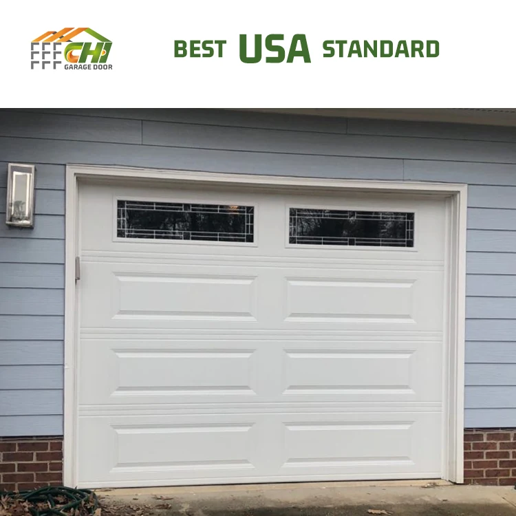 American Door Garage Automatic 16x7 Insulated Sectional Garage Doors for Homes