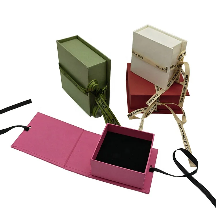 Роскошный изготовленный на заказ подарочный набор коробок подвесная Автомобильная Ароматизированная штукатурка упаковка эфирных масел Магнитная коробка с лентой