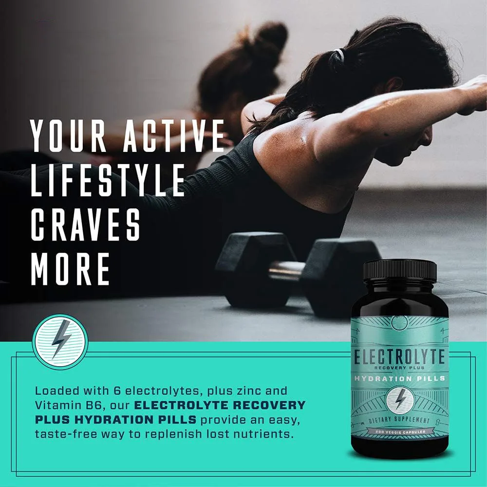 Wholesale OEM electrolyte salts supplemented with magnesium sodium and potassium support electrolyte restoration