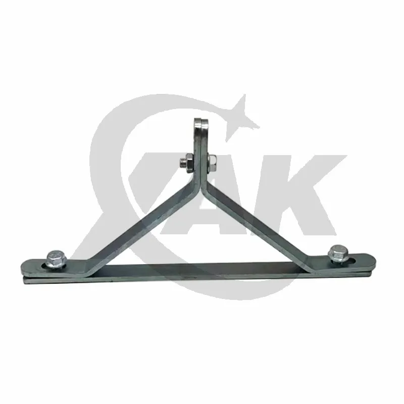 Overhead aluminum lifting travelling crane system rail profiles  Wire Brackets XAK