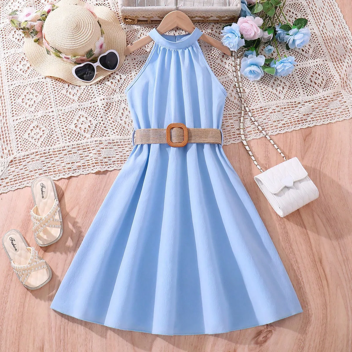 Summer Trendy 6 8 10 12 Years Old Teen Gown Teenage Clothing Kids Party Dresses Wedding Children Dress Fashion Clothes for Girls