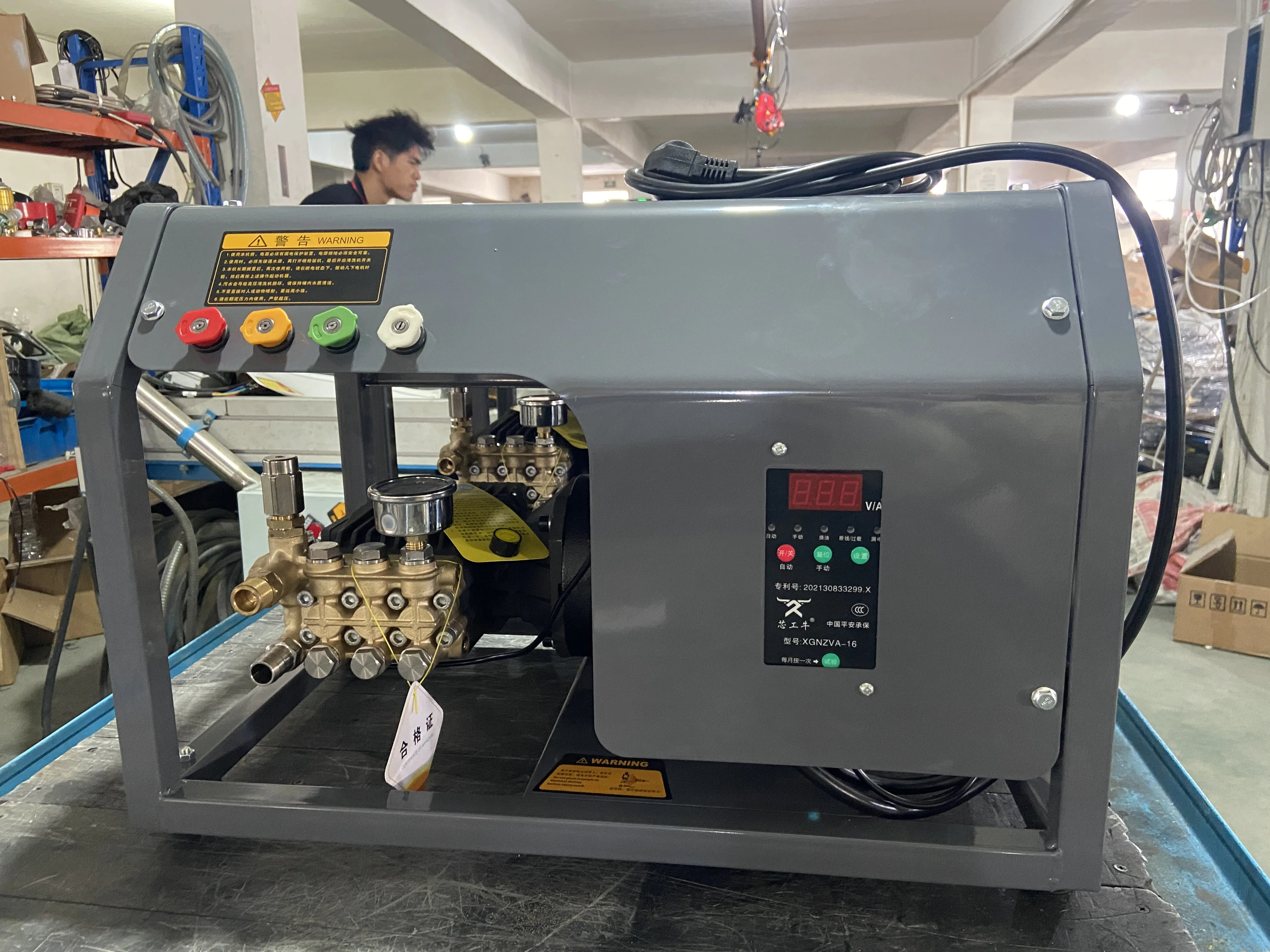 Wall mounted cleaning machine high pressure car washer cleaner cold water Washer 120bar- 500bar  for car wash shop or industry