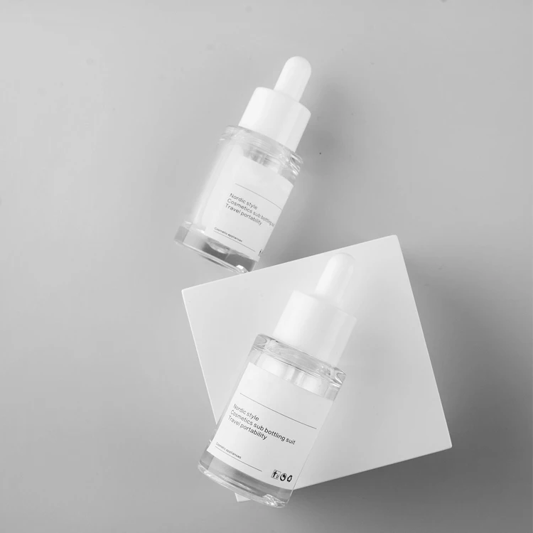 Hot sale high quality 40ml empty PETG plastic essential oil dropper bottle