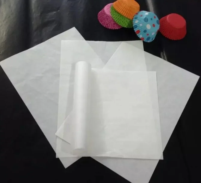 
Food grade greaseproof butter wrapping glassine paper 