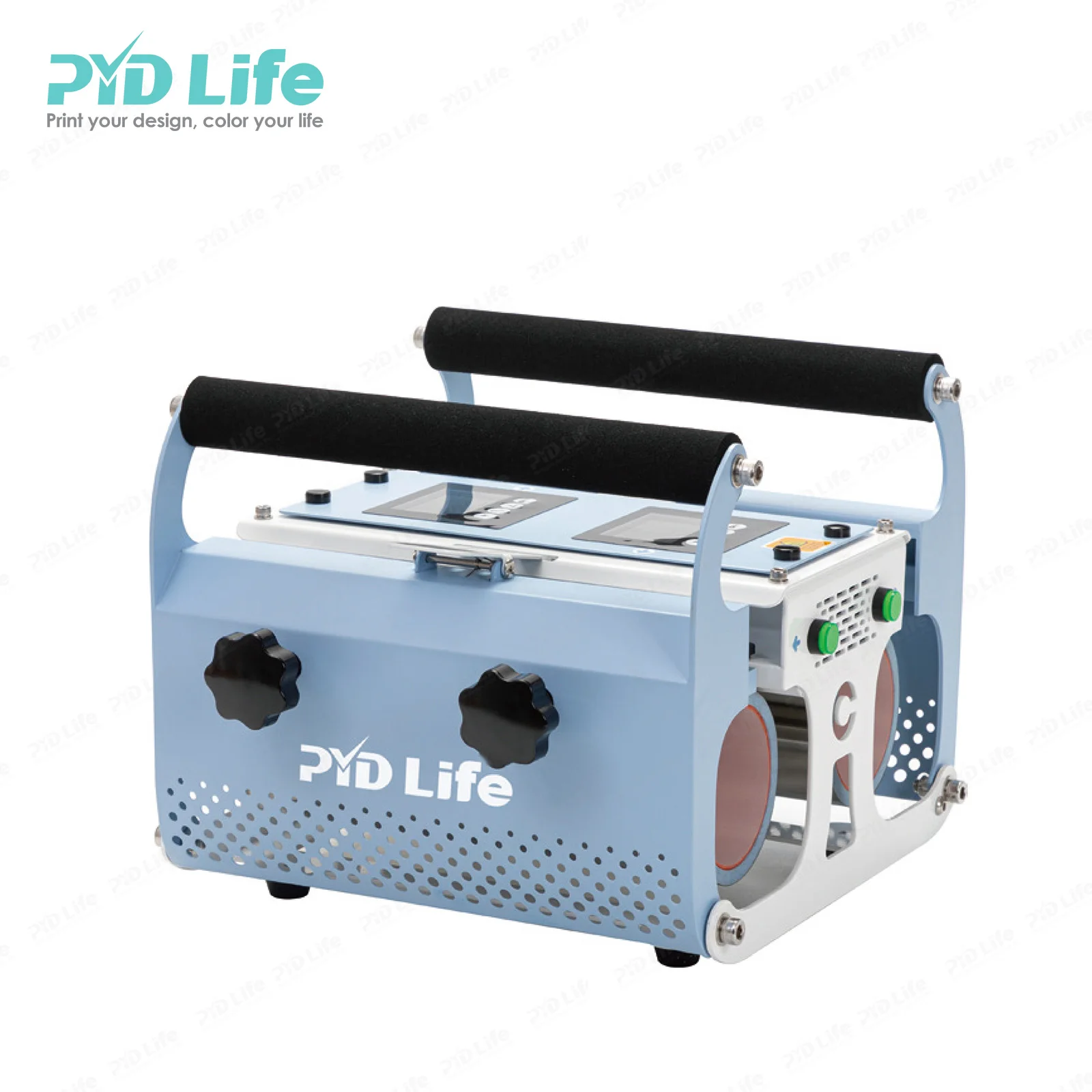 2023 PYD Life 30oz Double Station Dual Heat Press Machine Digital Sublimation Transfers Ready To Press For Mugs Cup Tumblers