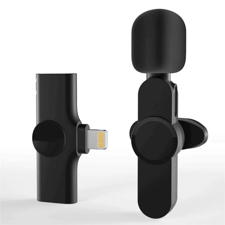 Portable External Microfonos Min Lapel Recording Mic Live Streaming Wireless Lavalier Microphone For Smartphone Type C