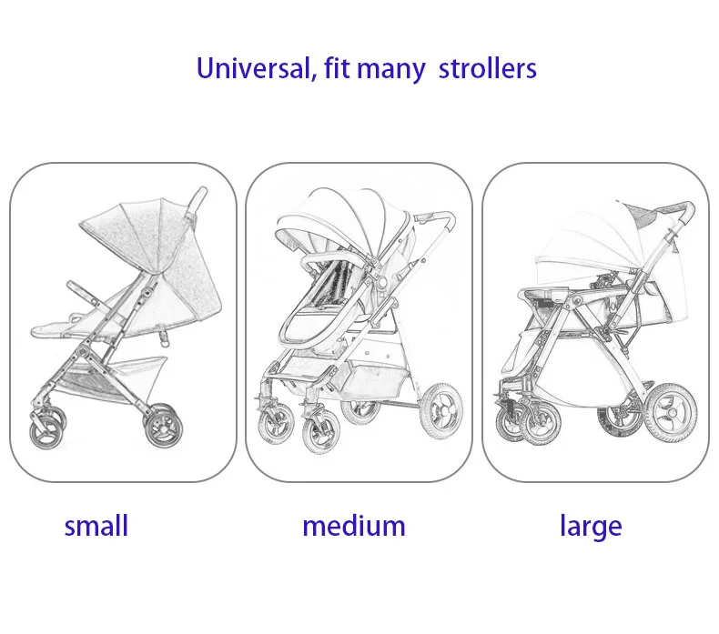 Mosquito Net for Stroller Perfect Bug Net for Strollers Durable Net Cover for Bassinet