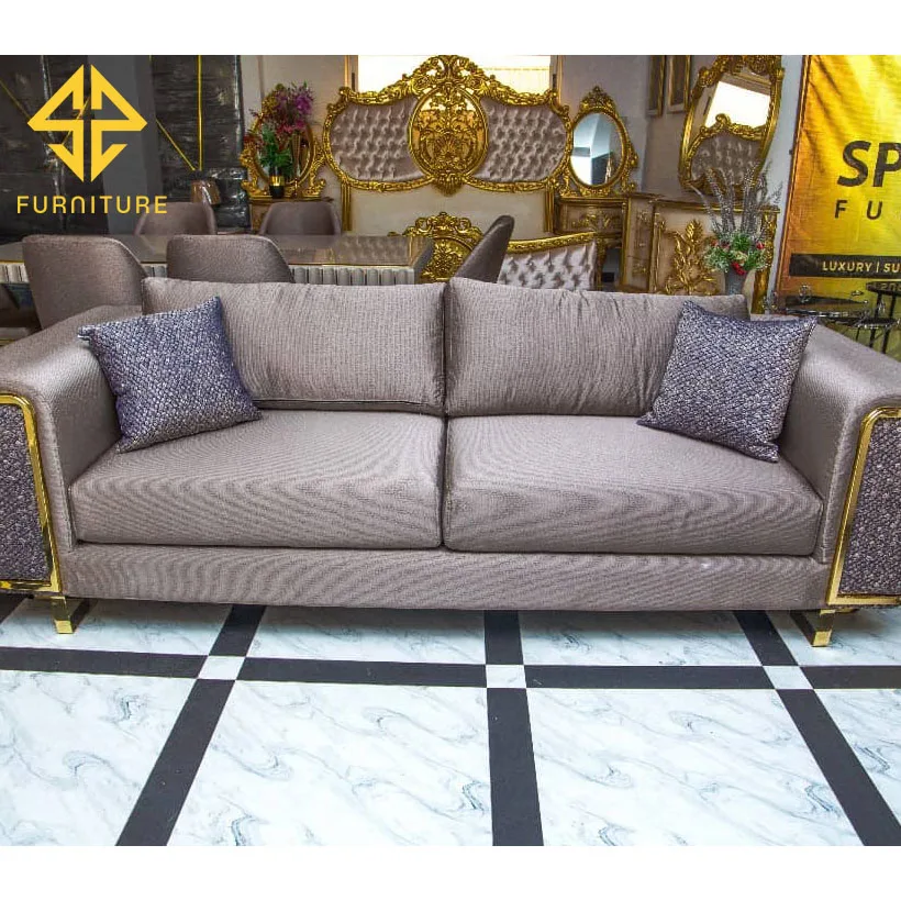 stainless steel elegant sofa modern design modern single seater sofa chair armchair set modern home furniture living room sofas