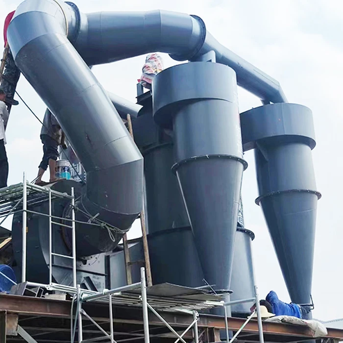 Ceramics Powder Magnetic Milling Machine And Cyclone Separator Dust Collector Metal Air Classifier With Cyclone