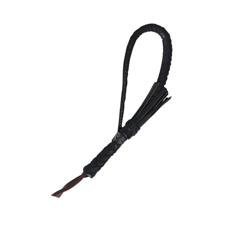 best selling factory low price real genuine horse leather riding crop horse whip bull leather whip Horse Leather Whips