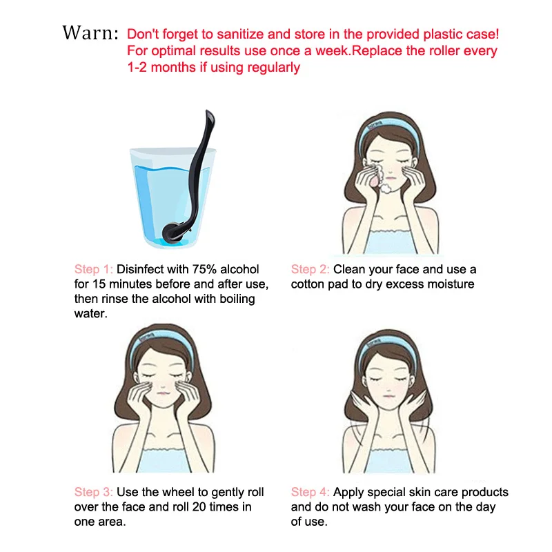 led photon therapy derma roller high quality dermarroller skin therapy derma roller for hair loss treatment mental derma roller