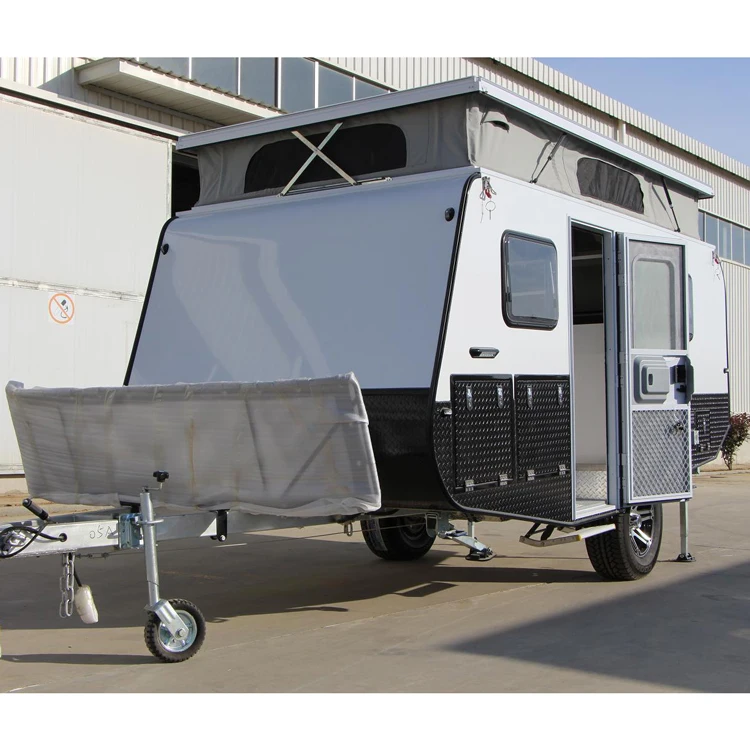 New Arrival Camping Car Campervan Large Living Space Rv Caravan Travel Trailer