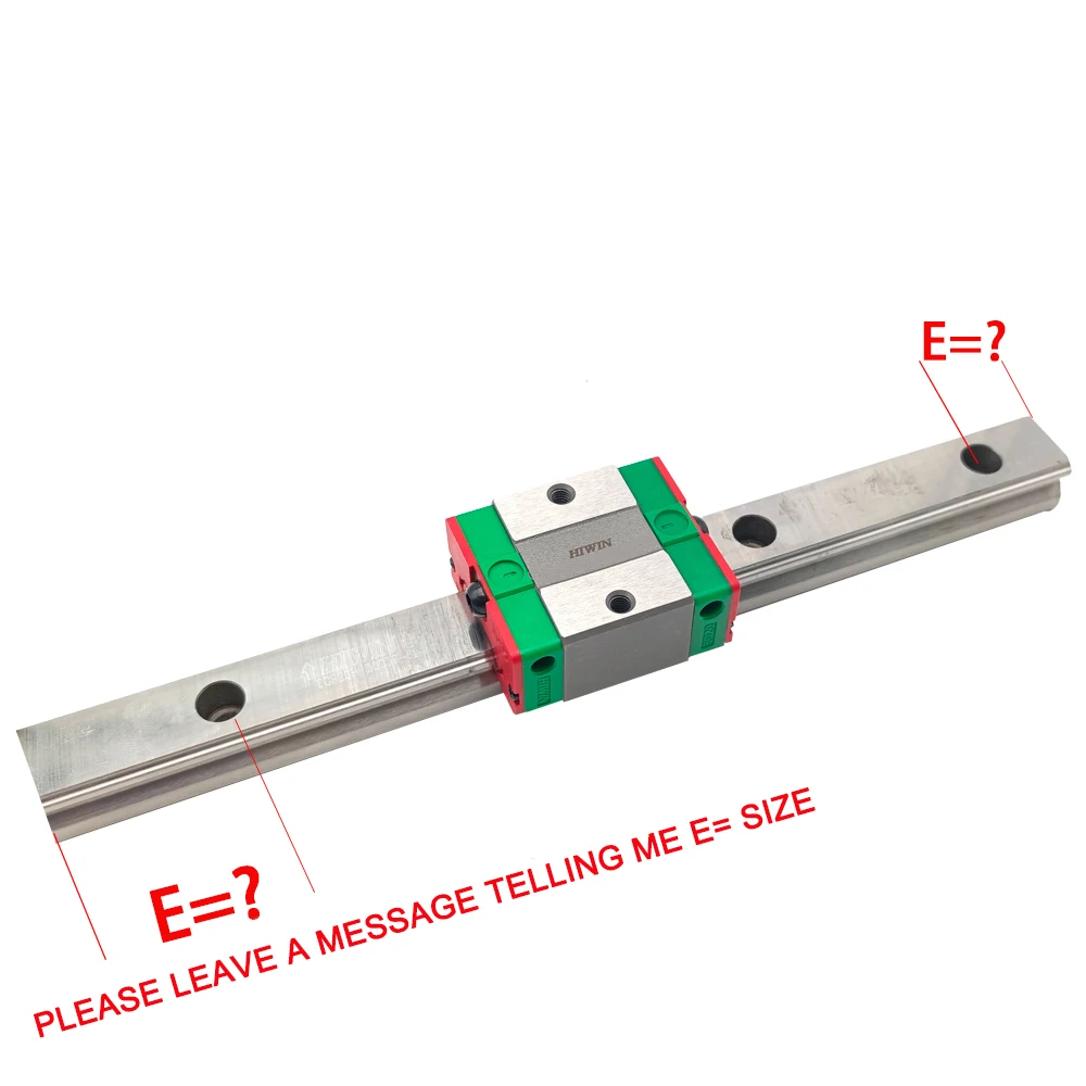 EGH25CA 100% Original Length 100mm Cheap Price Hiwin Linear Guide Rail And Block For 3D Printing