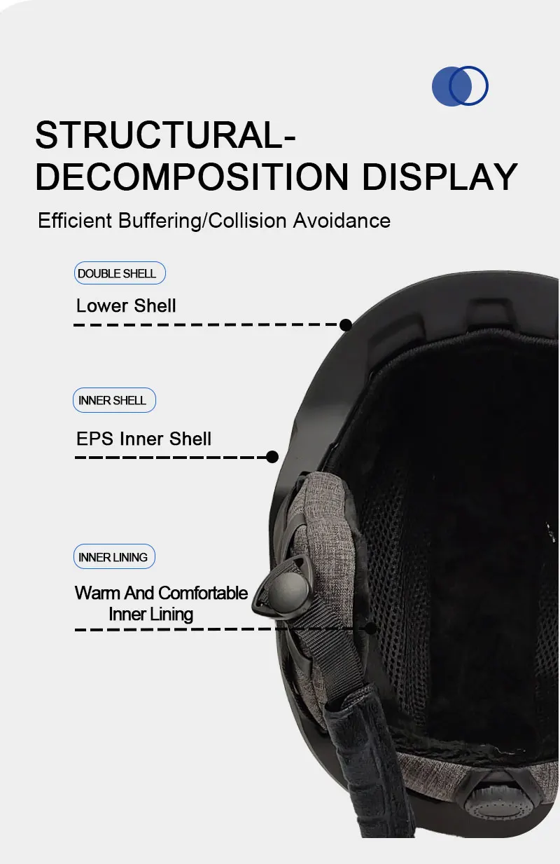 Yoloon CE EN1077 ski helmet for skiing snowboard winter women men breathable safety sports skiing snow helmet adult