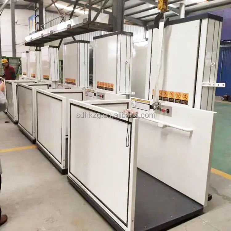 Cheap Small 250kg Vertical Electric Hydraulic Power Van  Wheelchair Home Elevator For Elderly Disabled People