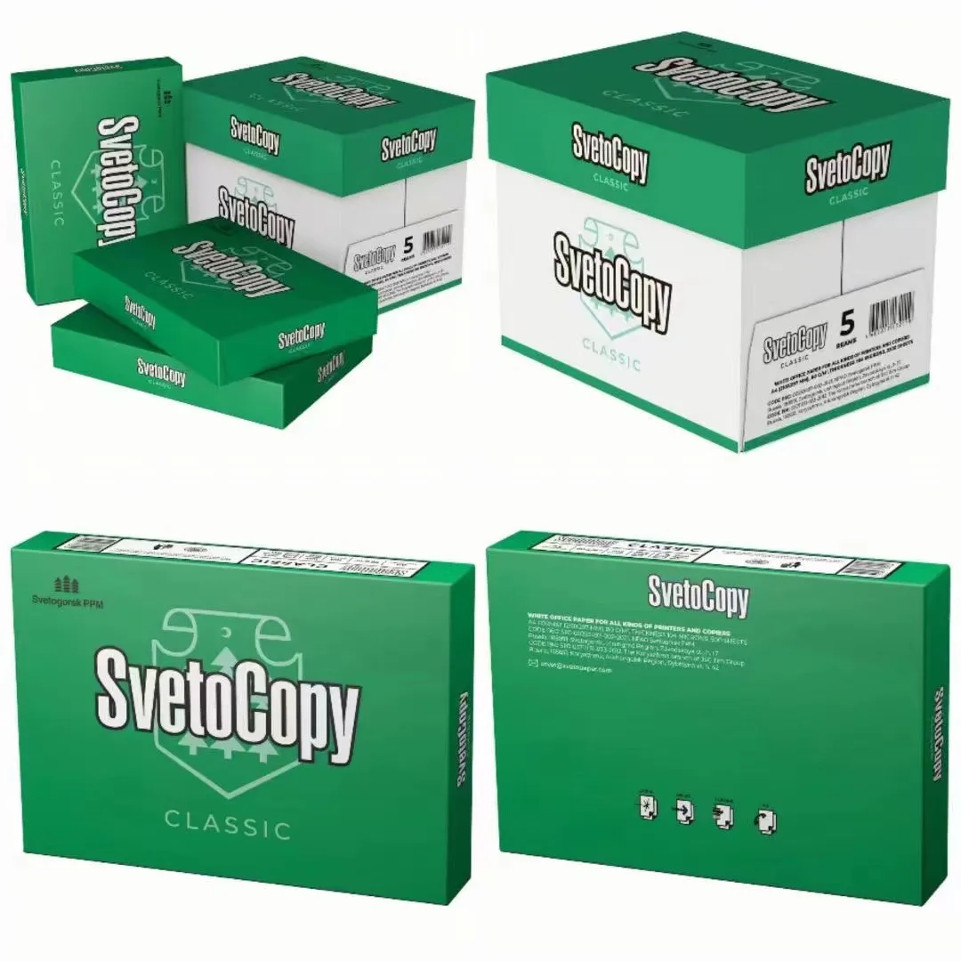 Excellent 80g A4 SvetoCopy Paper Working Paper For High Quality Photocopy Copy Paper