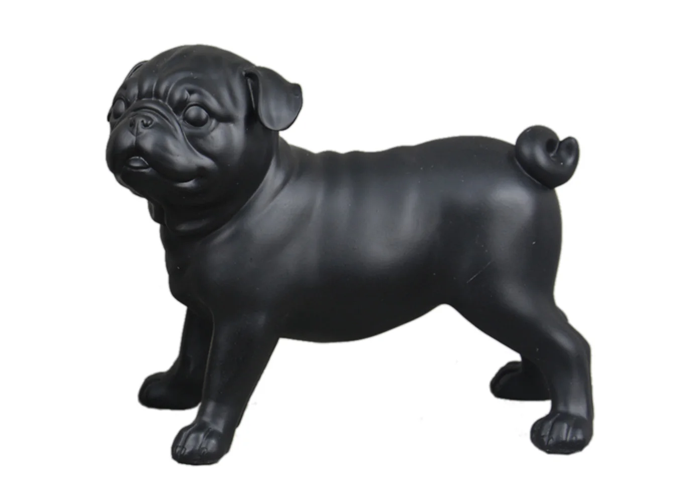 Home Office Cabinet Desk Office Animal Artwork Decoration Crafts Resin Black Cat Statue Home Decor