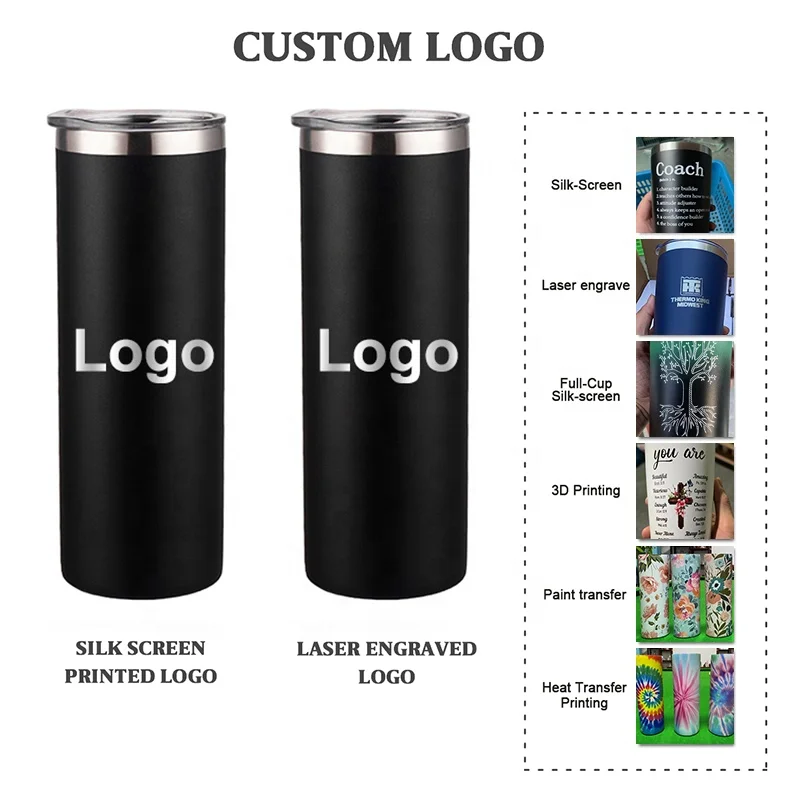 ZP 20oz power coating Environmental friendly 304 stainless steel custom LOGO double-wall drinking mug Simple style insulated mug