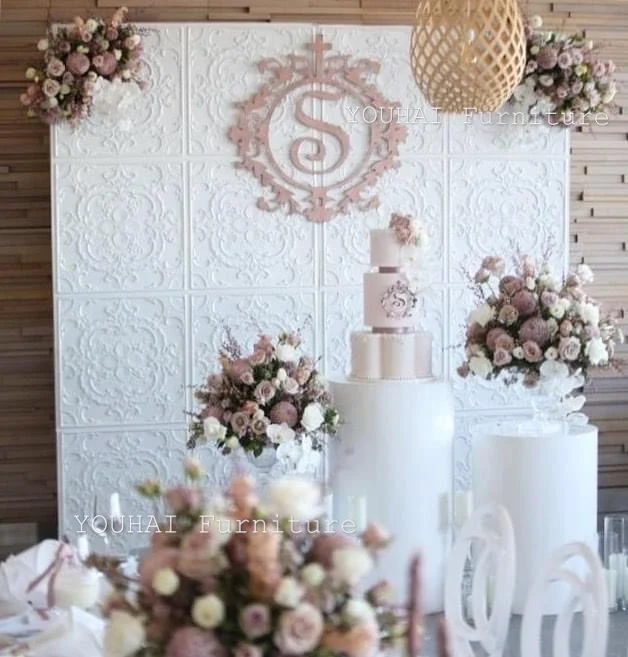Hot Sale Design Acrylic Wedding Backdrop Decorative for Wedding and Party