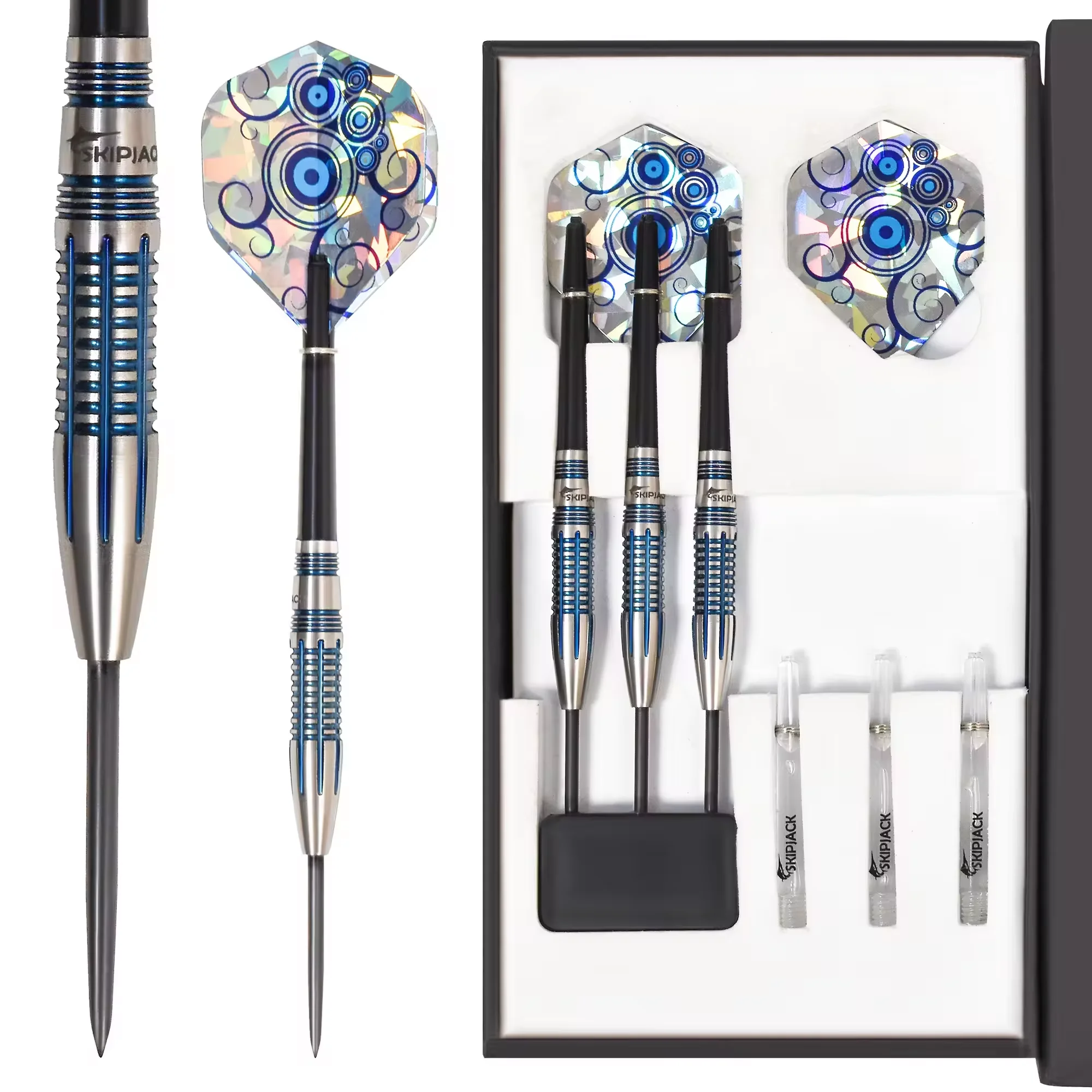 Selling balanced flechettes steel tip tungsten darts wholesale darts for corporate gift set