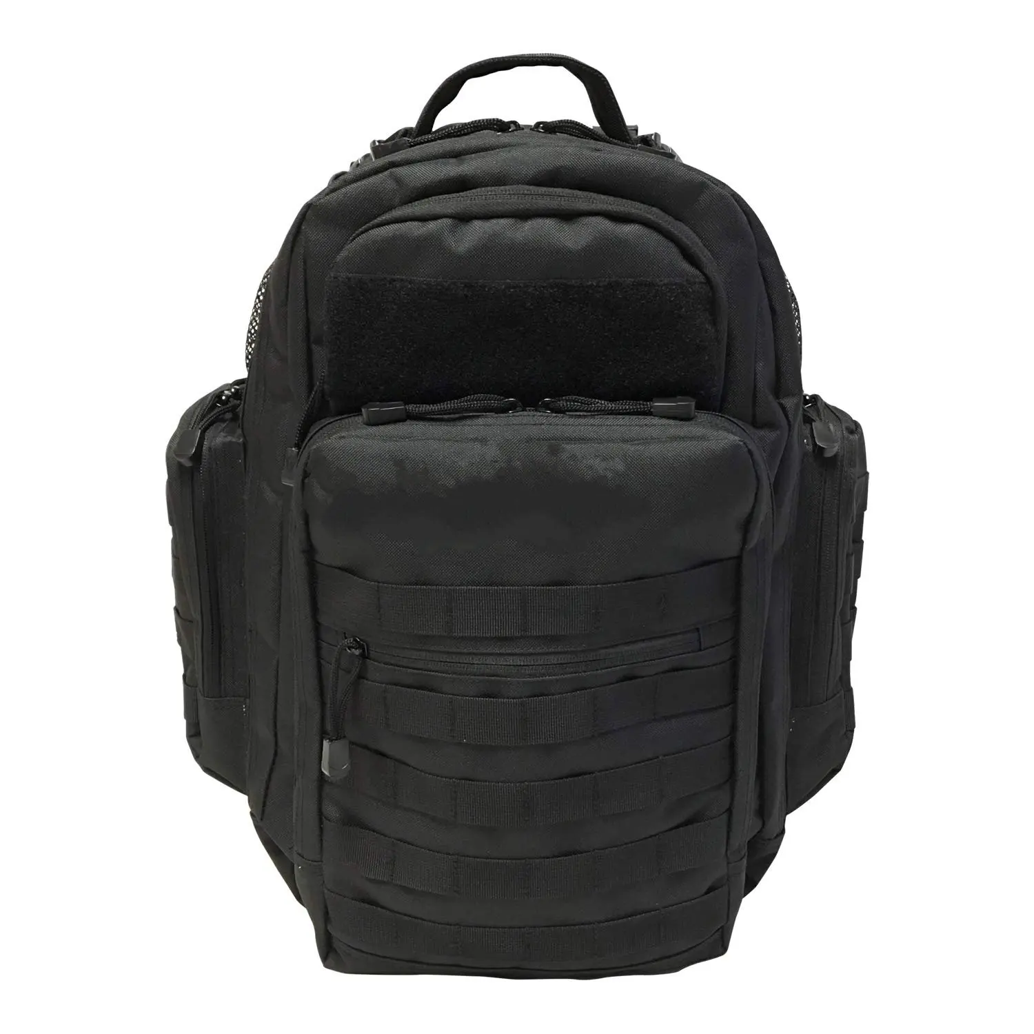 
FREE SAMPLE Large Waterproof Travel Baby Bag Changing Pad Insulated Pockets Military Tactical Style Black Diaper Bag Backpack 