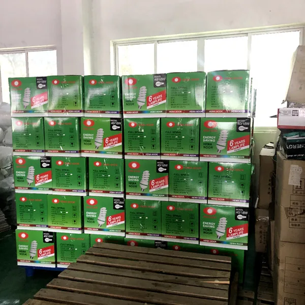 5w 7w 9w 11w 13w 15w 18W 2U Energy Saving CFL Bulbs with E27 base 220V energy-saving lamps