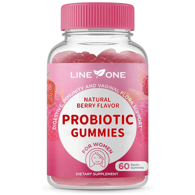 OEM Wholesale Probiotic Gummies Healthy Supplements Promote Digestion Gummy Manufacturers
