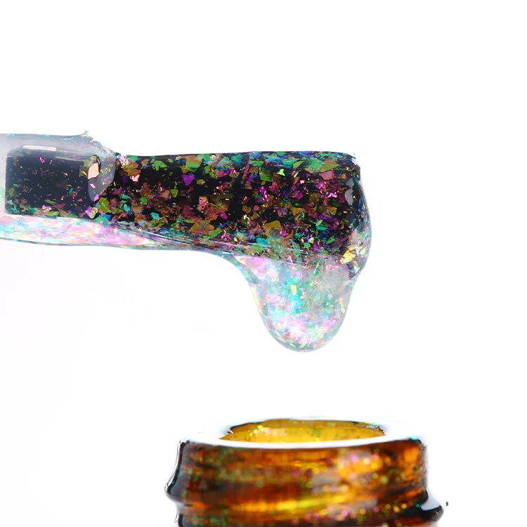 Nail products factory direct  private label  OEM/ODM nail UV polish shiny no wipe gel top coat polish