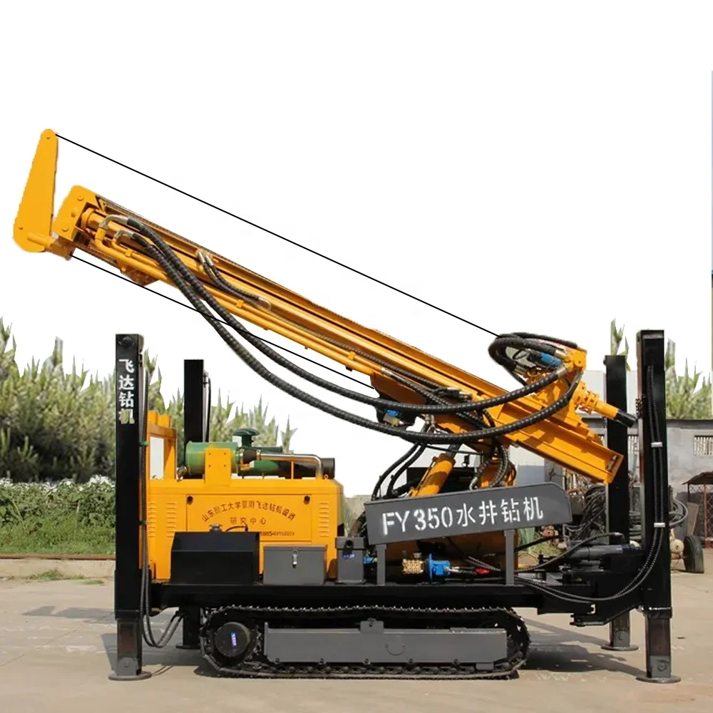 Гидравлический буровой станок для бурения скважин