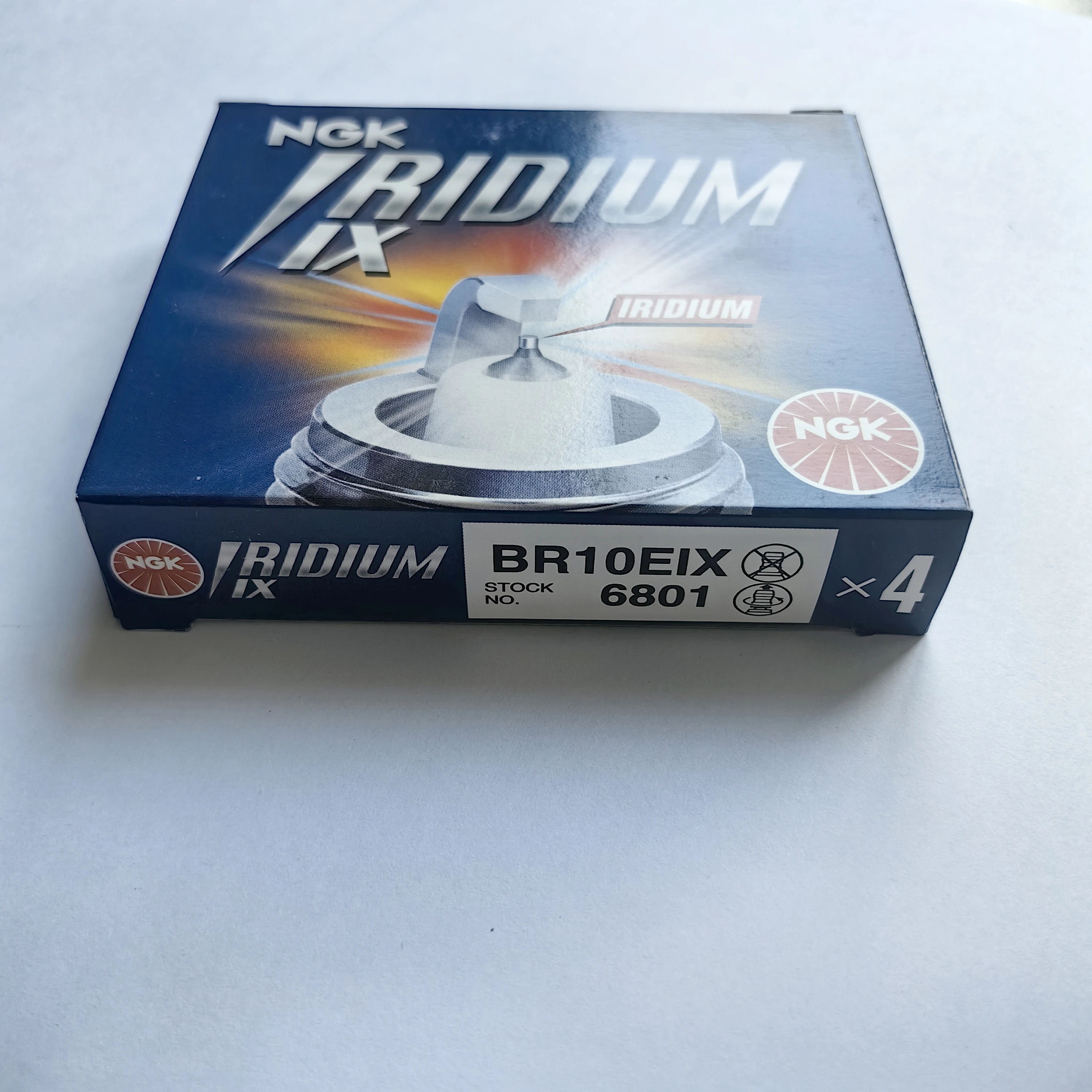 Motorcycle Engine Part Buja Original NGK Candle 6801 BR10EIX For Honda CR85R/R2 85 CC, CR80 80CC OEM 9807960679