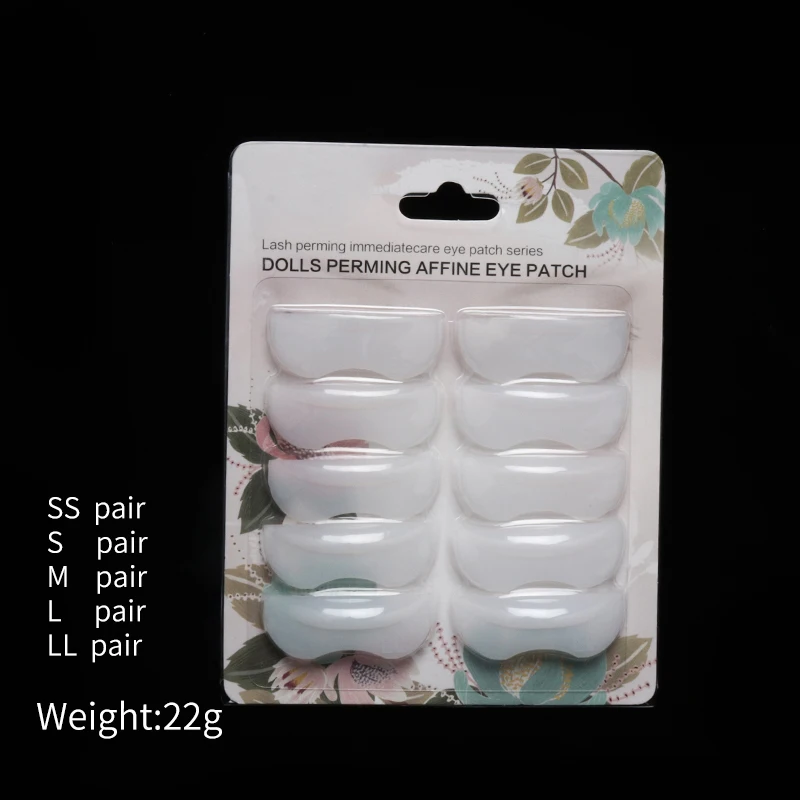 Завивка ресниц патч щит Pad химическая завивка ресниц силиконовыми накладками 5 пар/кор. SS/S/M/L/XL/LL 22 г кремния гидрогеля