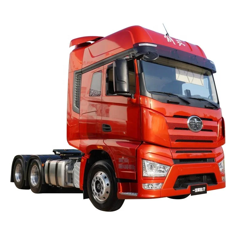 Cheap price FAW 500hp secondhand trailer tractor truck
