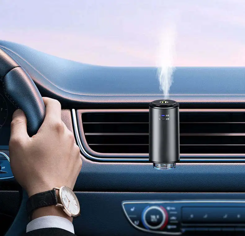 Electric Mini Air Outlet Waterless Car Aroma Diffusers Car Diffuser Perfume Bottles With Aroma Home Fragrance Diffuser