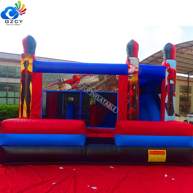 Забавный надувной батут замок коммерческий комбинированный батут замок для продажи
