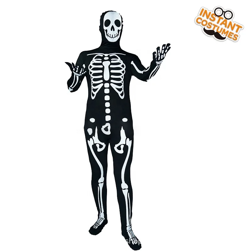 cosplay decorations Skeleton jumpsuit bone clothing custom wholesale bulk 2021 scary men adult halloween costume