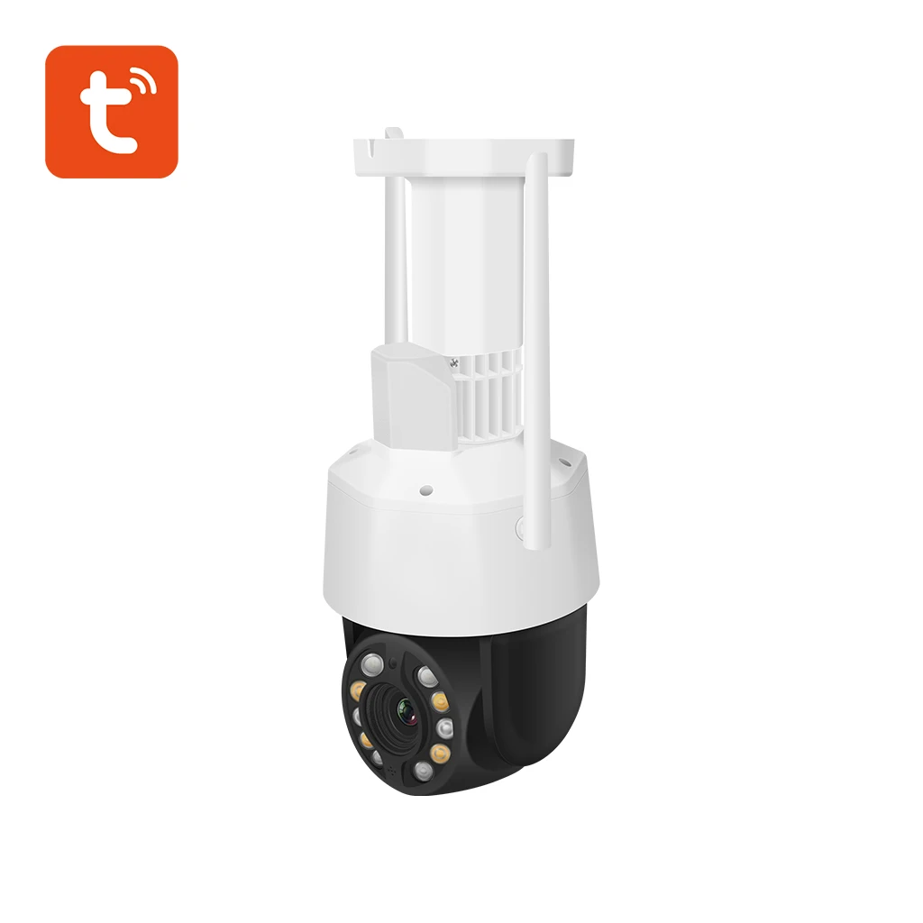Wifi PTZ Camera New 2022 Tuya Smart Outdoor Wireless Security CCTV PTZ Camera 5MP 20x Zoom IP Network Camera