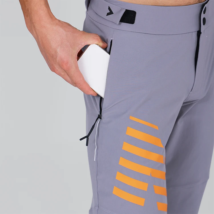 Custom adjustable mans mtb pants lightweight mountain bike cycling mtb pants breathable mtb riding pants