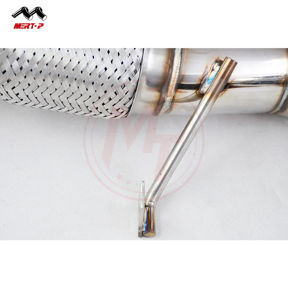 Mertop race replacement downpipe for 535D 335D E90 E91 E92 E60 E61 X3 X5 X6 Version A