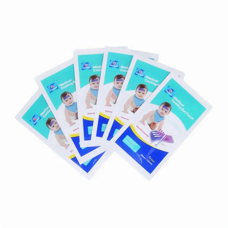 
New products Herbal Mint Cooling Gel Pad Baby Fever Reducing Cool Patch 