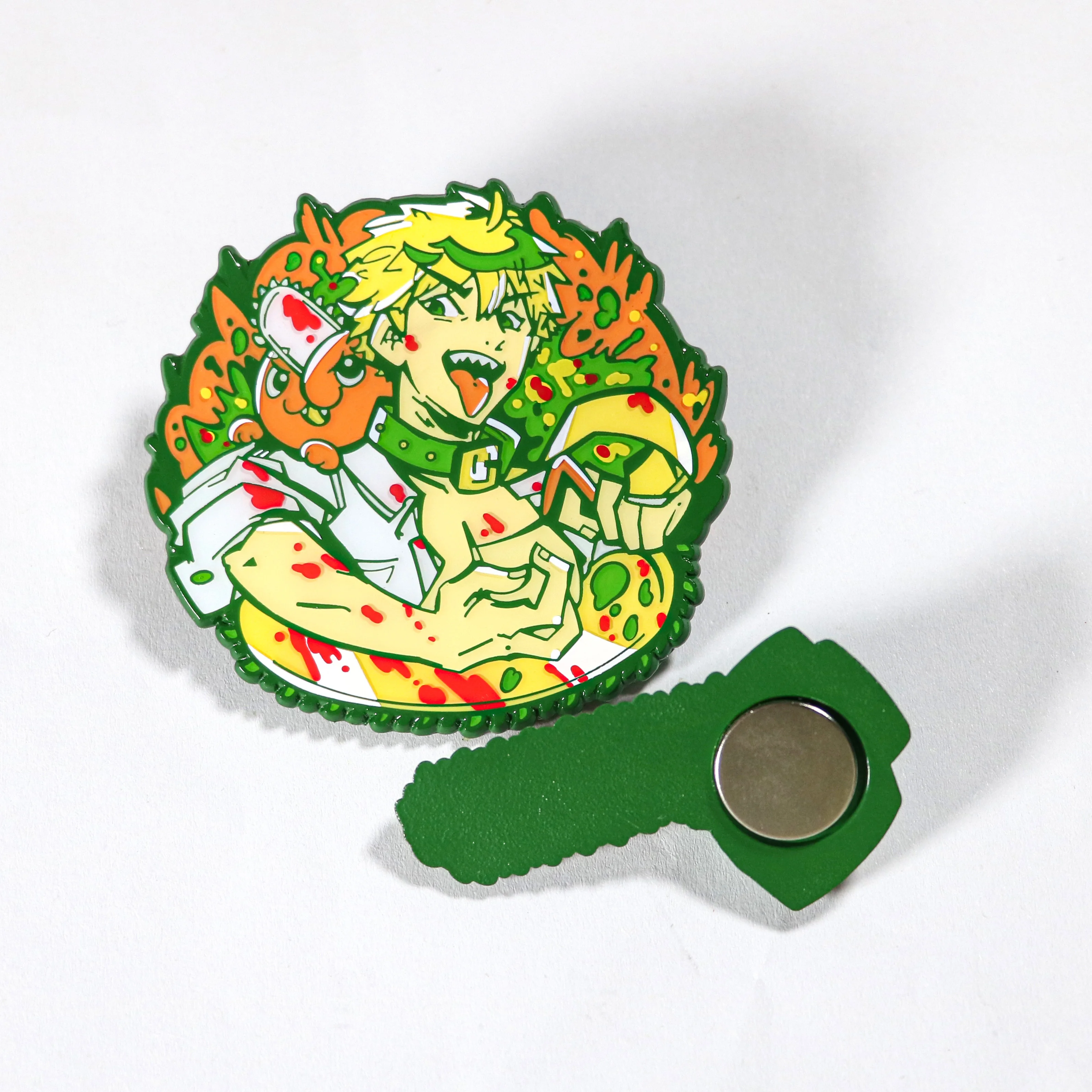 custom Metal pins design your own enamel pins Frosted Anime Metal Badge Customization custom enamel pins